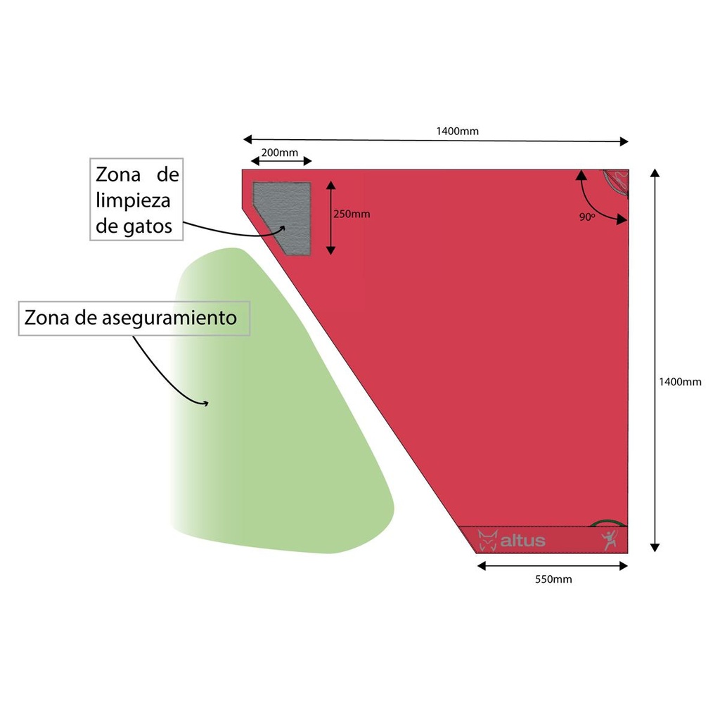 MANTA CUBRE CUERDAS PEDRIZA - ALTUS