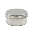 SET DE OLLA CAMPING ACERO INOX. 1 PERSONA DE 1.3L CON CUBIERTOS Y VASO