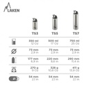 BOTELLA TERMICA T.SUMMIT 0.75L - LAKEN