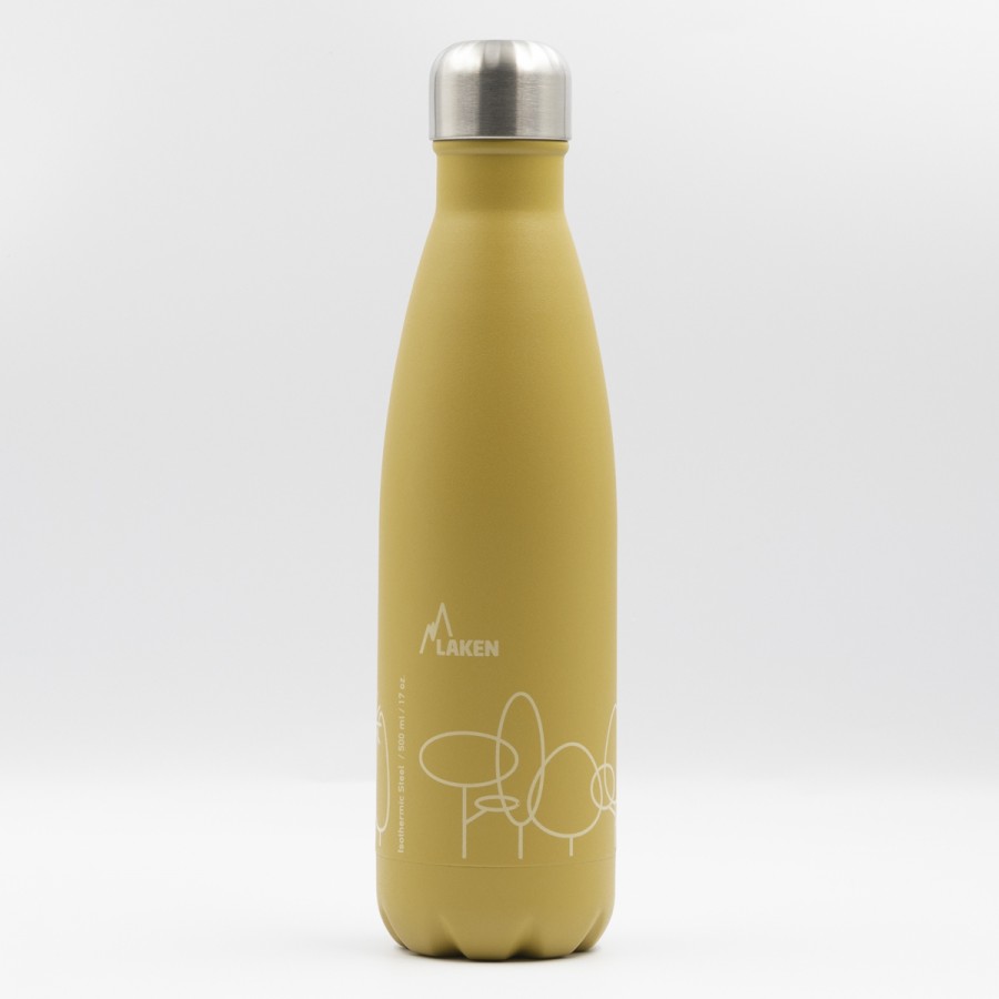 PACK M.HIDRATACION YANGRA 7L + BOT. TERMICA LAKENJOY 0.5L BOSQUE - LAKEN