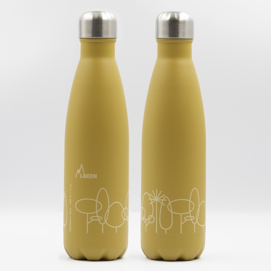 PACK M.HIDRATACION YANGRA 7L + BOT. TERMICA LAKENJOY 0.5L BOSQUE - LAKEN