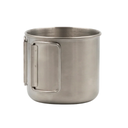 TAZA DE ACERO INOXIDABLE 0.4L CON ASAS PLEGABLES - LAKEN