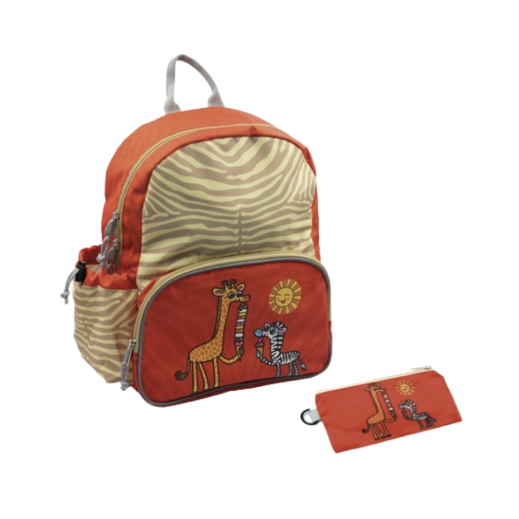 MOCHILA GRANDE CON CARTUCHERA CHUPI - LAKEN