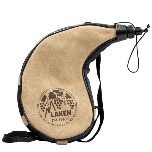 BOTA DE PIEL A CURVA 1.50L  - LAKEN