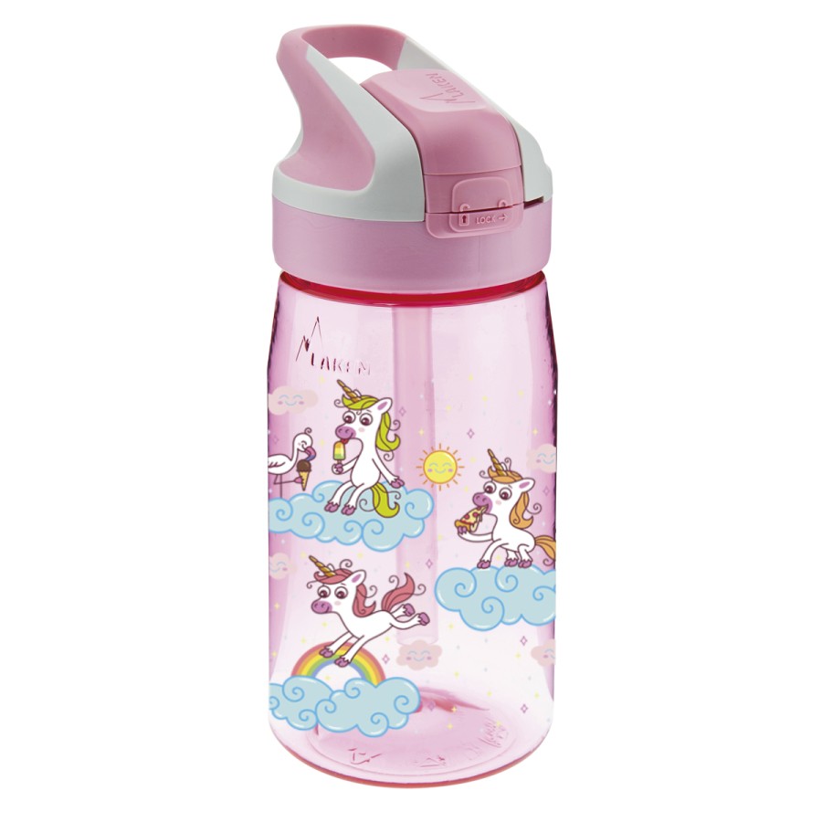 BOTELLA TRITAN INFANTIL T.SUMMIT UNICORNIO 0.45L - LAKEN