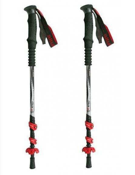 BASTON TREKKING CARBONO ACEBO NEGRO (PAR) - ALTUS