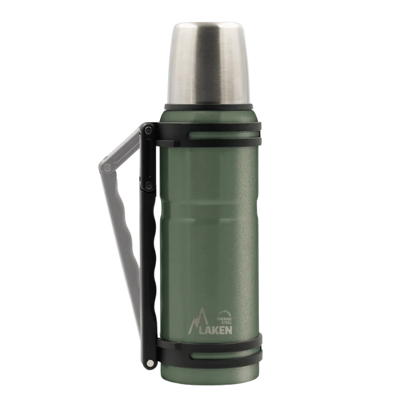TERMO DE LIQUIDOS 1.2L CON ASA Y VASO - LAKEN