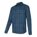 CAMISA MANGA LARGA HOMBRE ZERNEZ AZUL - TRANGOWORLD