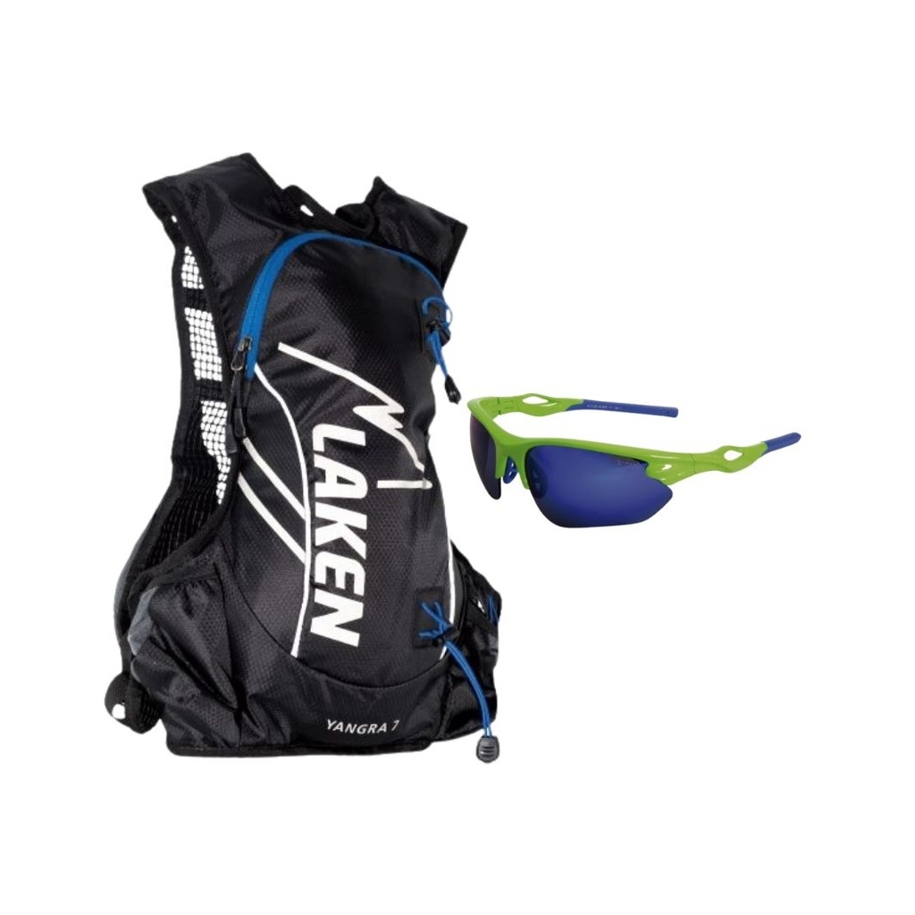 PACK M.HIDRATACION YANGRA 7L +LENTES CAT.3 ONEGA   - LAKEN / ALTUS