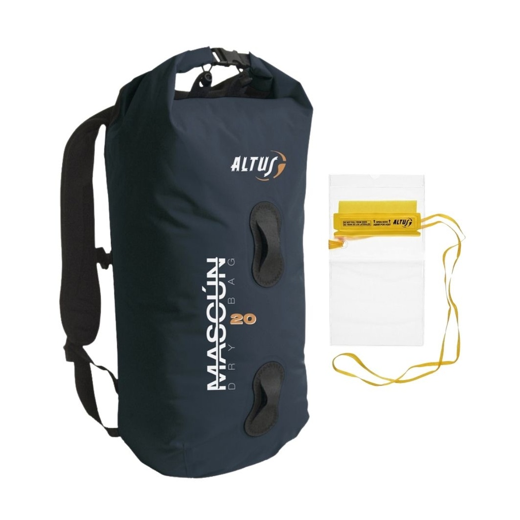 PACK MOCHILA BARRANCOS MASCUN + BOLSA IMPERMEABLE S - ALTUS