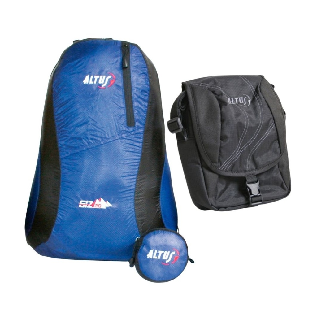 PACK MOCHILA GIZA + BOLSO MANILA 