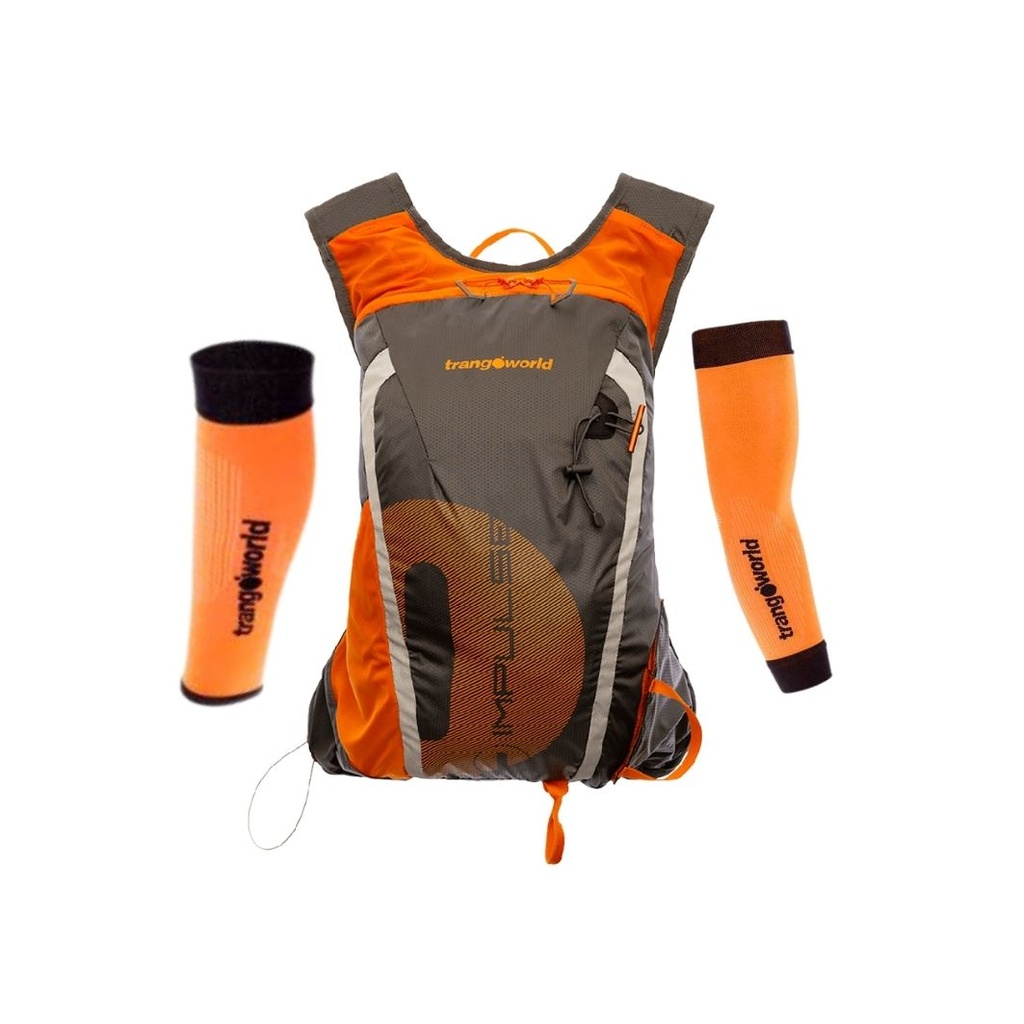 PACK MOCHILA IMPULSE + MANGA + PERNERA COMPRIMIBLE - TRANGOWORLD