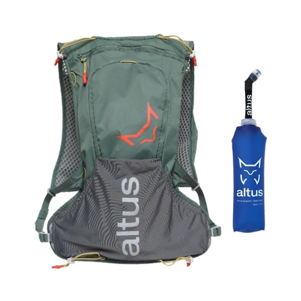 PACK M. HIDRATACIÓN PATH 12L + BOTELLA FLEXIBLE CON SORBETE 0.5L - ALTUS