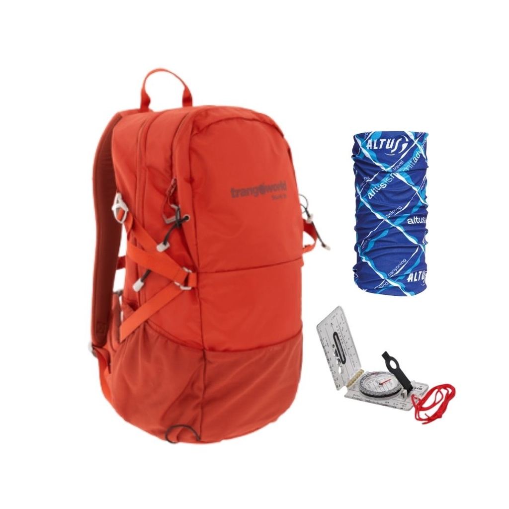 PACK MOCHILA SHANI + BRÚJULA J30 + BANDANA DIAMOND - ALTUS/TRANGOWORLD