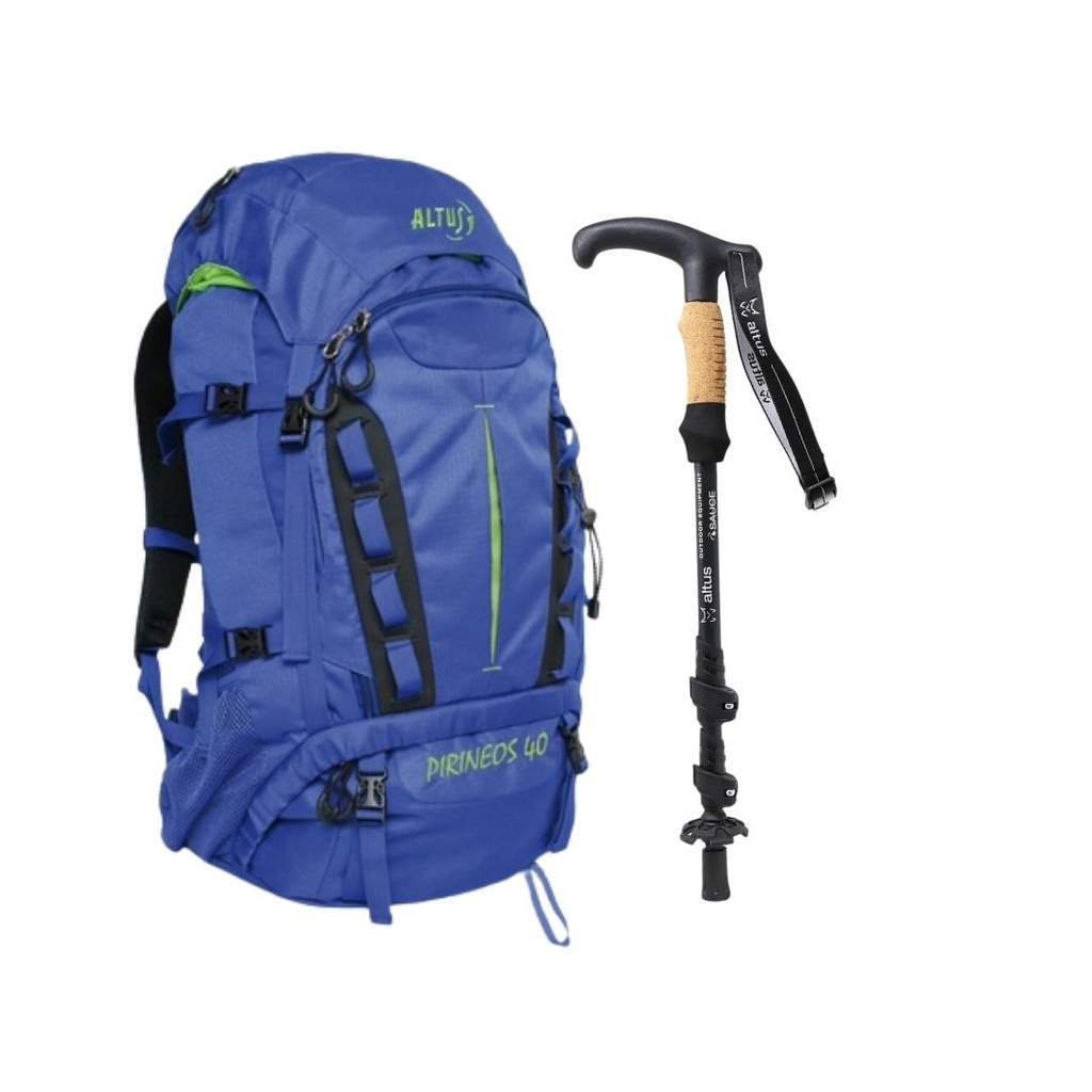 PACK PIRINEOS 40 + BASTÓN ALUMINIO SAUCE - ALTUS