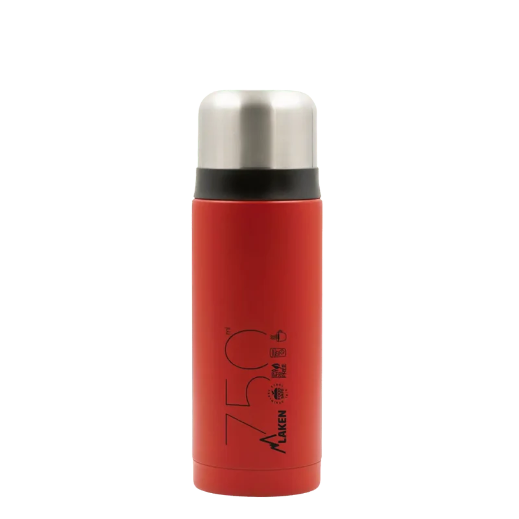 TERMO DE LIQUIDOS TAPA ACERO 0.75L - LAKEN