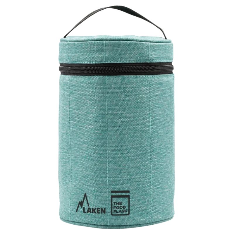 TERMO ALIMENTOS A.INOX. 1.50L + 3 R.ALIM. FUNDA VERDE OCÉANO - LAKEN