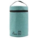 TERMO ALIMENTOS A.INOX. 1.50L + 3 R.ALIM. FUNDA VERDE OCÉANO - LAKEN
