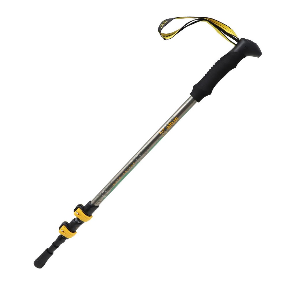 PAR DE BASTONES TREKKING ALUMINIO ROBLE - ALTUS