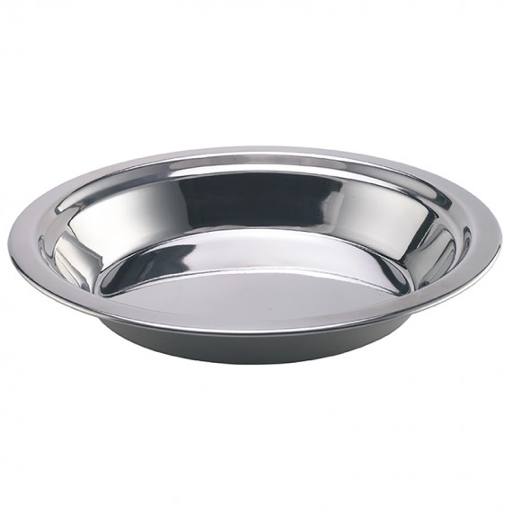 PLATO DE ACERO INOXIDABLE 22CM - LAKEN