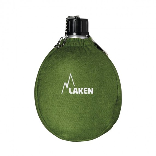 CANTIMPLORA ALUMINIO T. CLASSIC CON FUNDA FIELTRO VERDE 1L - LAKEN
