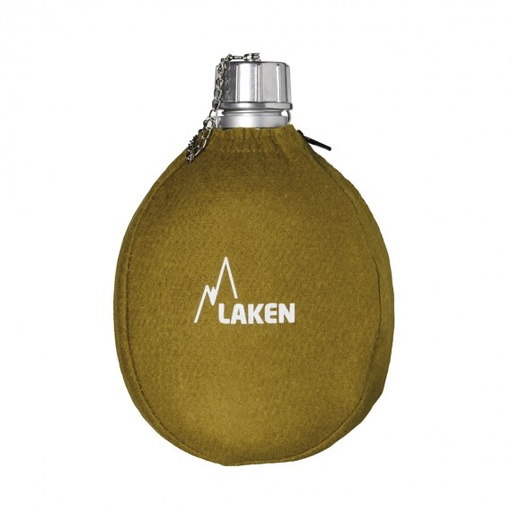 CANTIMPLORA ALUMINIO T. ALUMINIO C/FUNDA FIELTRO CAQUI 1L - LAKEN