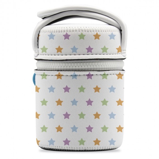 [4033901011] TERMO ALIMENTOS A.INOX. 0.50L FUNDA ESTRELLAS - LAKEN