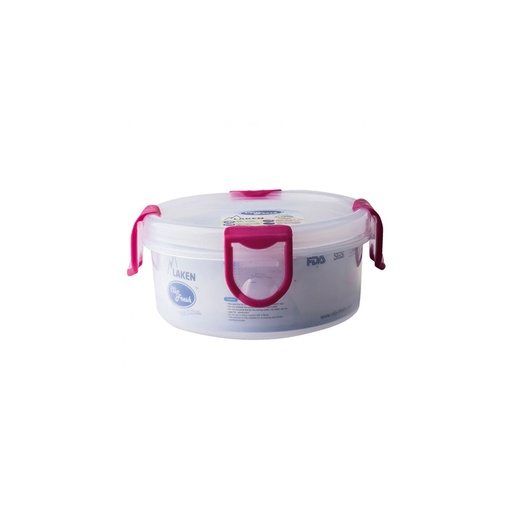 FIAMBRERA CLIP FRESH 0.35L ROSA - LAKEN