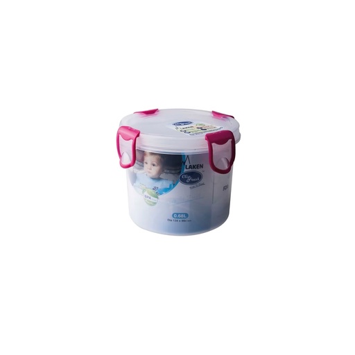 FIAMBRERA CLIP FRESH 0.68L ROSA - LAKEN