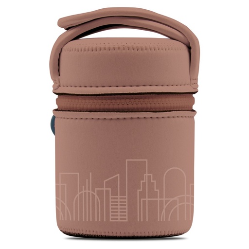 [4033901007] TERMO ALIMENTOS A.INOX. 0.50L FUNDA CIUDAD - LAKEN