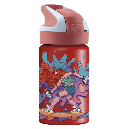 BOTELLA TERMICA INFANTIL T.SUMMIT SKATE 0.35L - LAKEN