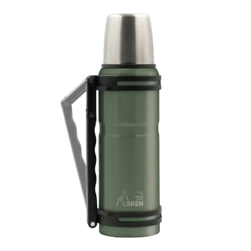 TERMO DE LIQUIDOS 1.2L CON ASA Y VASO - LAKEN