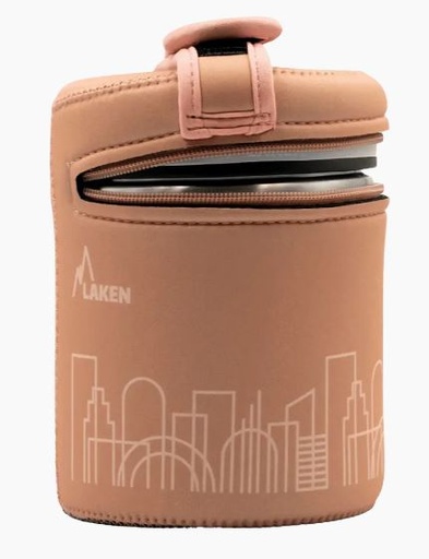 FUNDA NEOPRENO CIUDAD TERMO ALIMENTO 1L - LAKEN