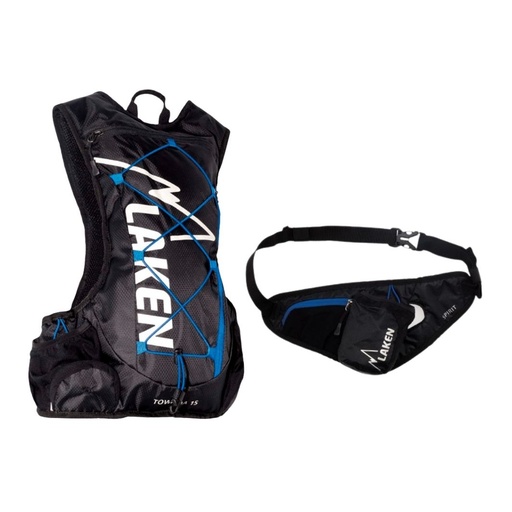 [4034301013] PACK M.HIDRATACION TOWADA 15L +RIÑONERA SPIRIT NEGRO - ALTUS/LAKEN