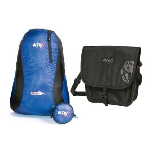 PACK MOCHILA GIZA + BOLSO TAIPEI - ALTUS