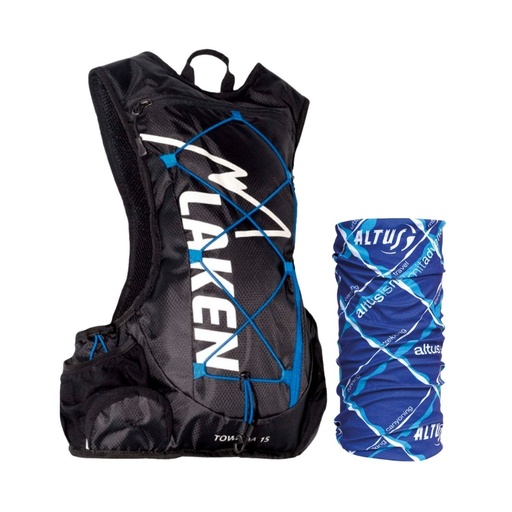 PACK M.HIDRATACION TOWADA 15L + BANDANA DIAMOND - LAKEN/ALTUS