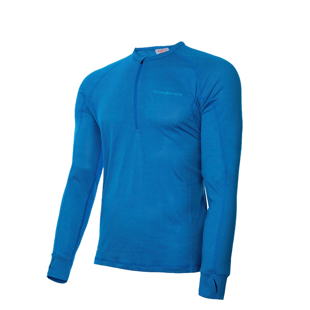 CAMISETA MANGA LARGA FANLO AZUL- TRANGOWORLD